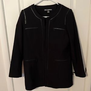 Karl Lagerfeld size 12 black jacket/blazer